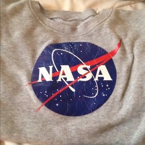 Grey NASA sweatshirt